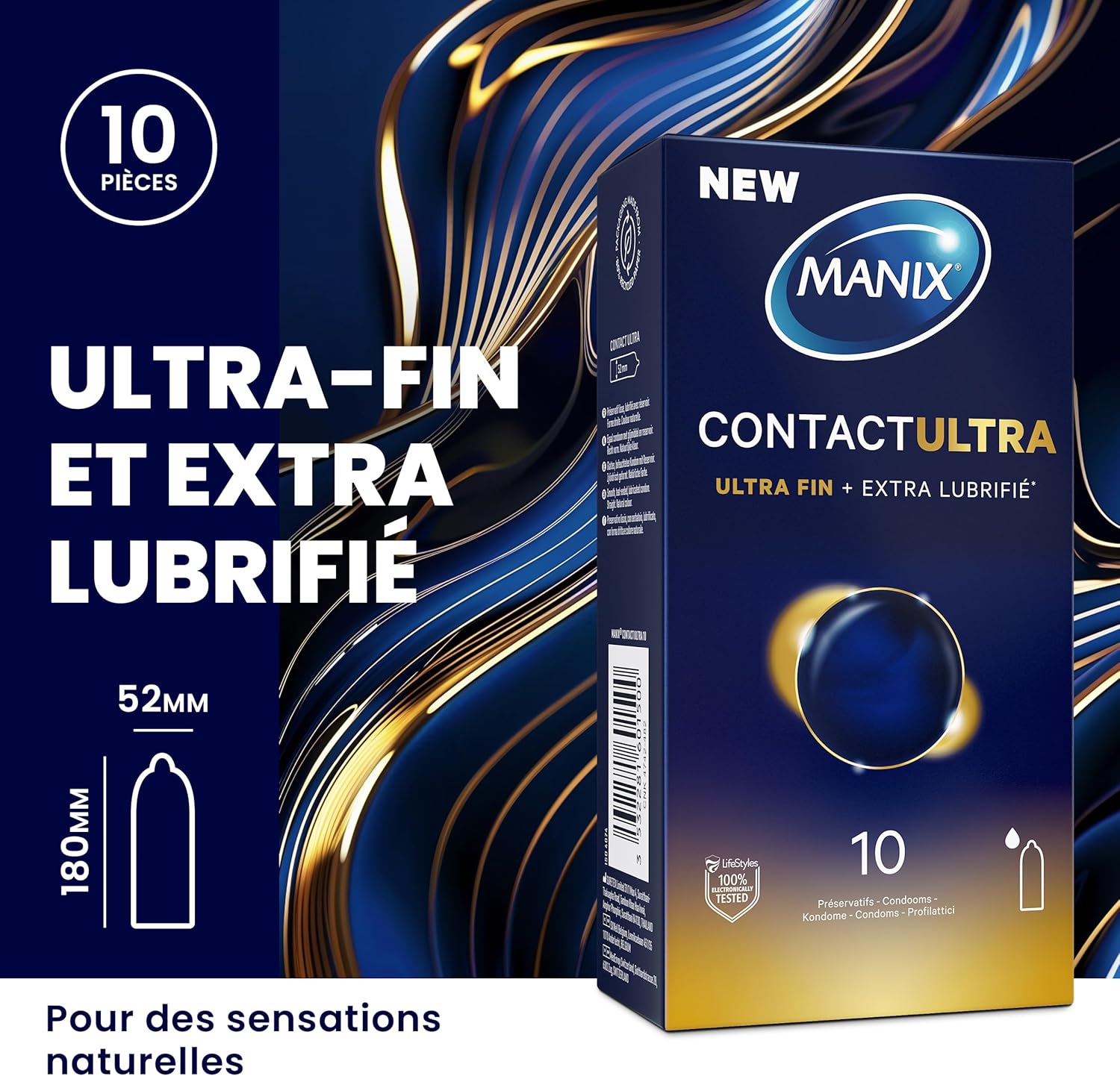 Manix Contact Ultra - manixshopfr - Préservatifs