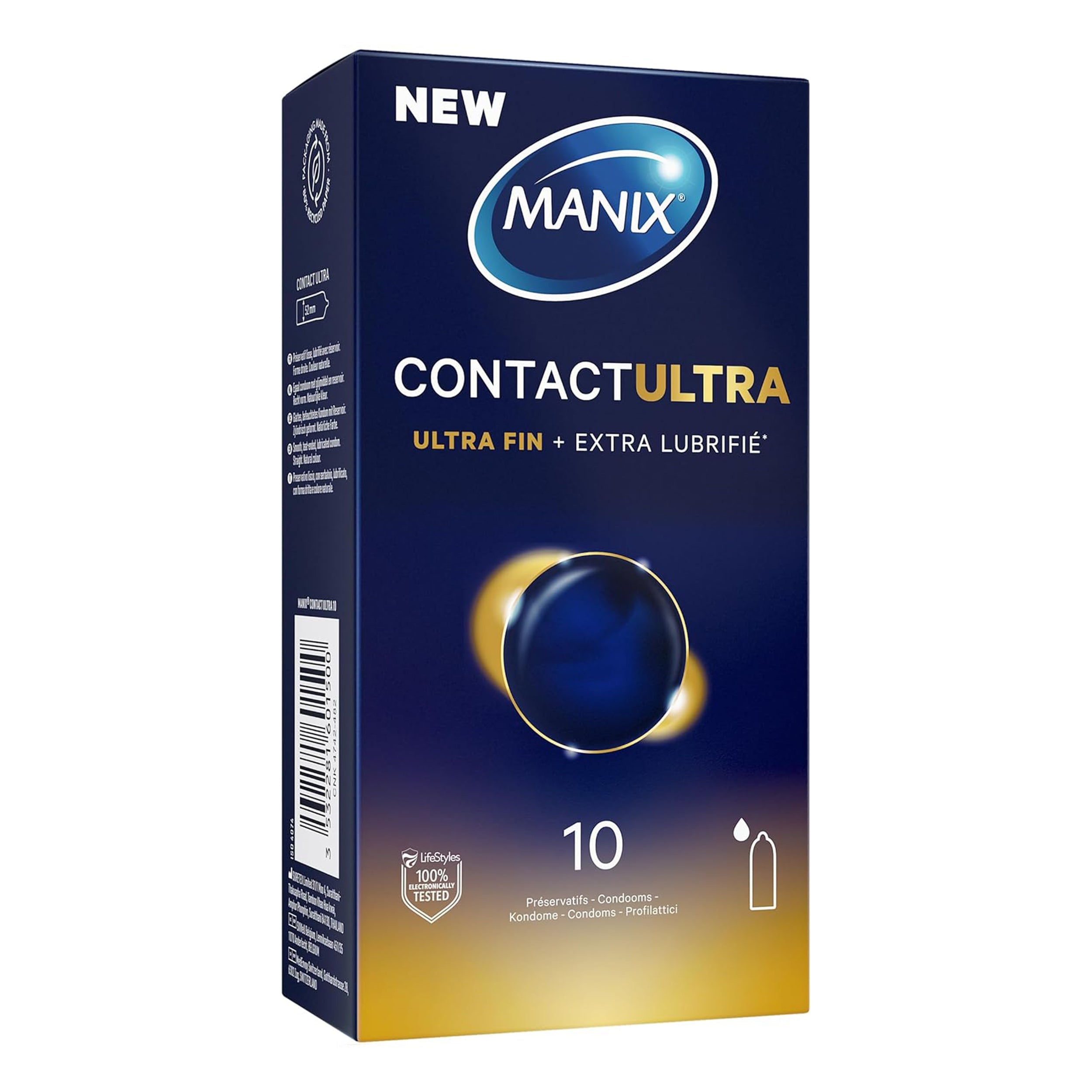 Manix Contact Ultra - manixshopfr - Préservatifs