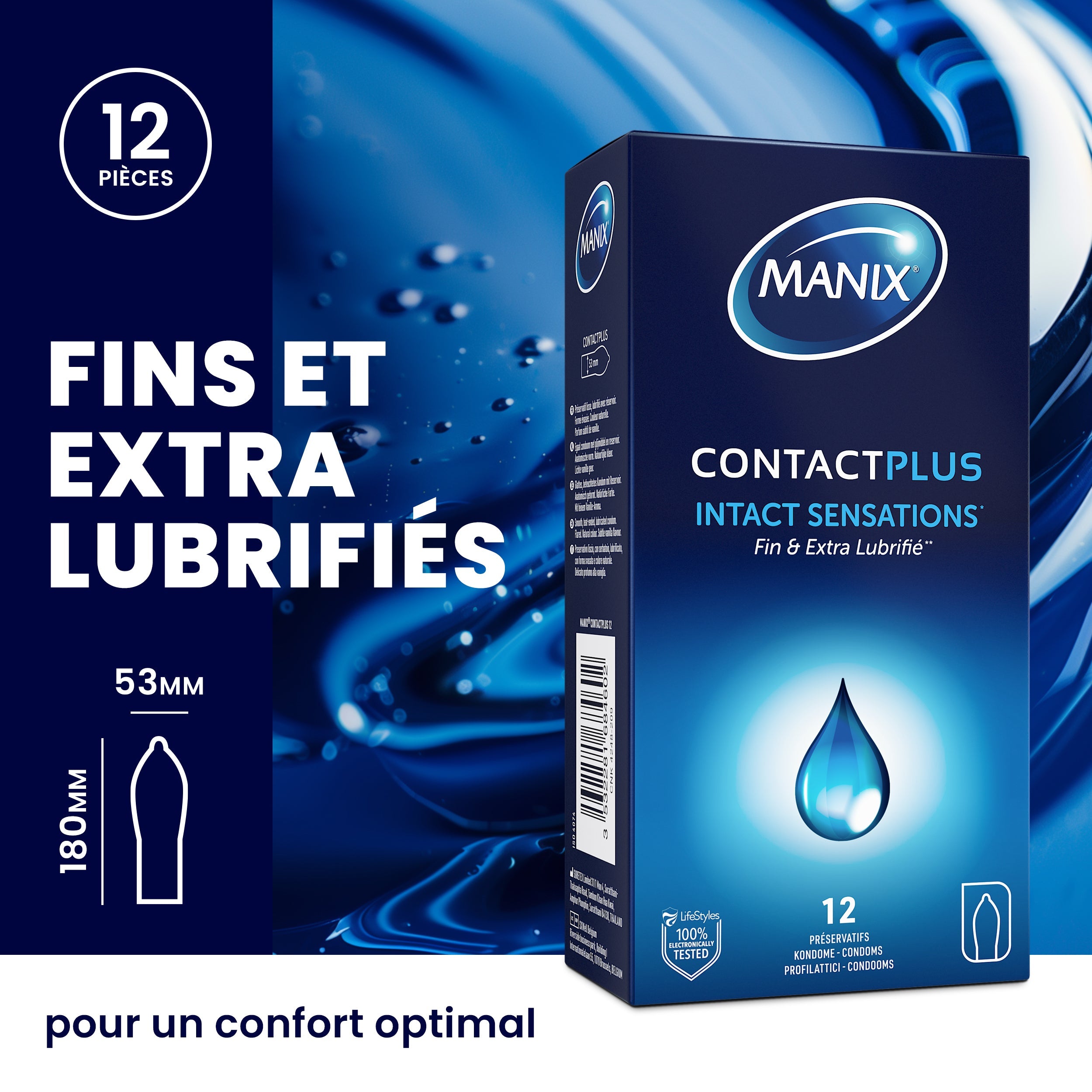 Manix ContactPlus - manixshopfr - Préservatifs