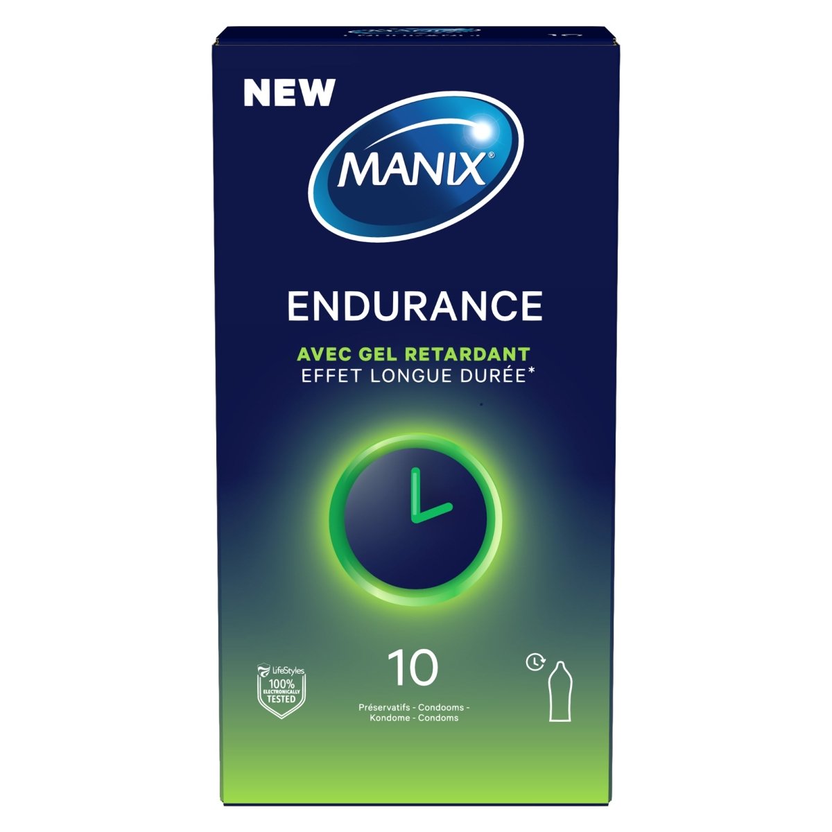Manix Endurance - manixshopfr - Préservatifs