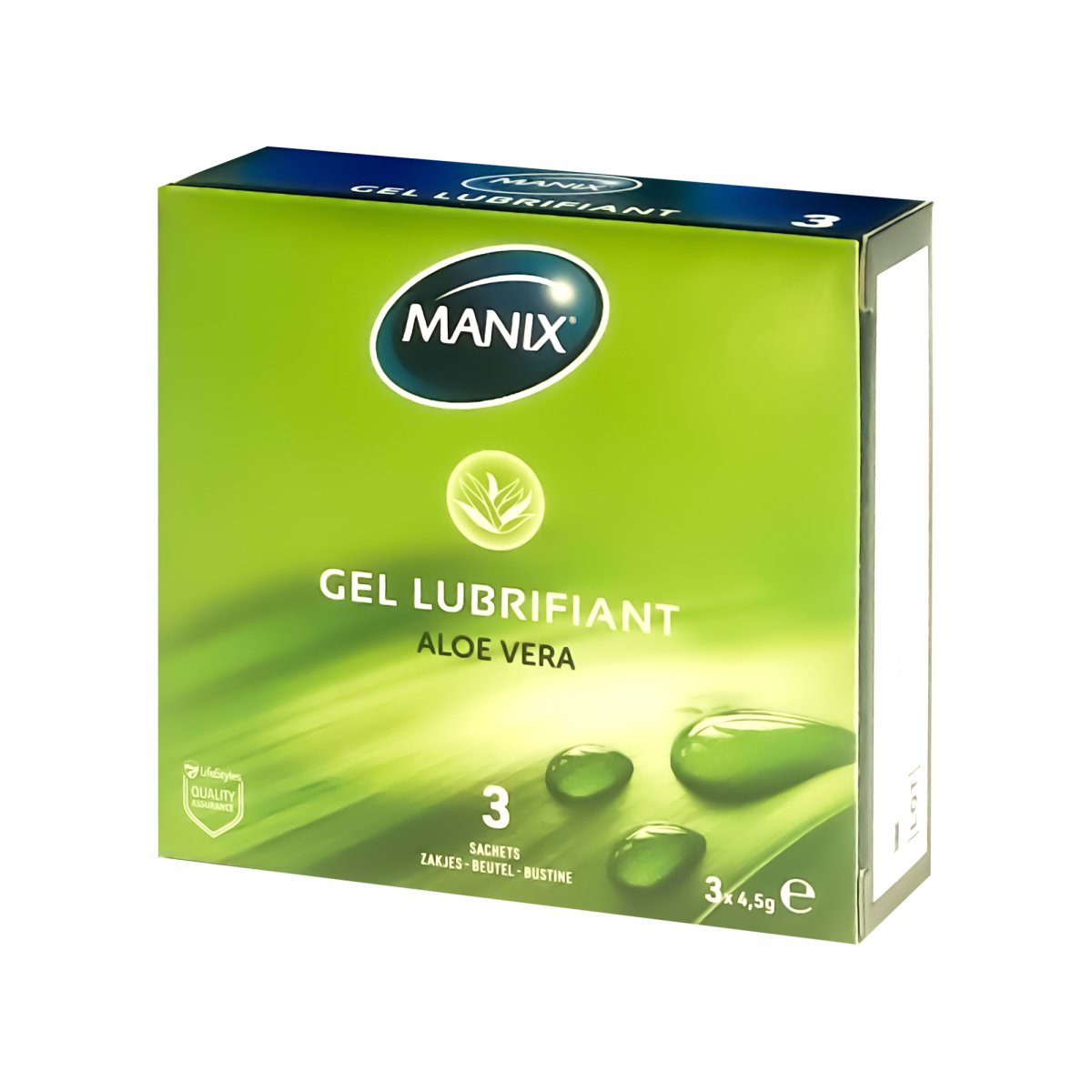 Manix Gel Lubrifiant Aloe Vera - manixshopfr - Lubrifiants à base d'eau, aloe vera