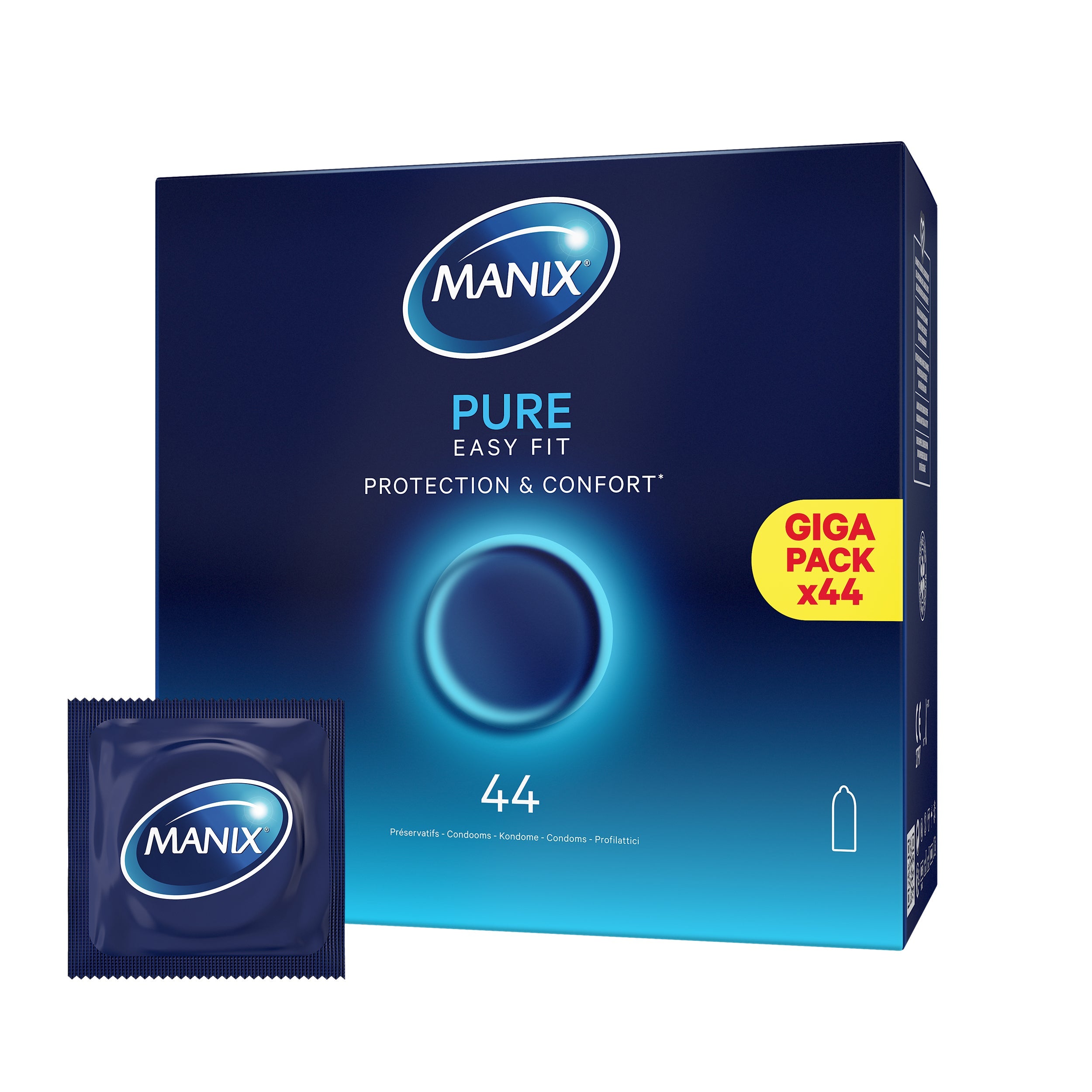 Manix Pure Easy Fit - manixshopfr - Préservatifs