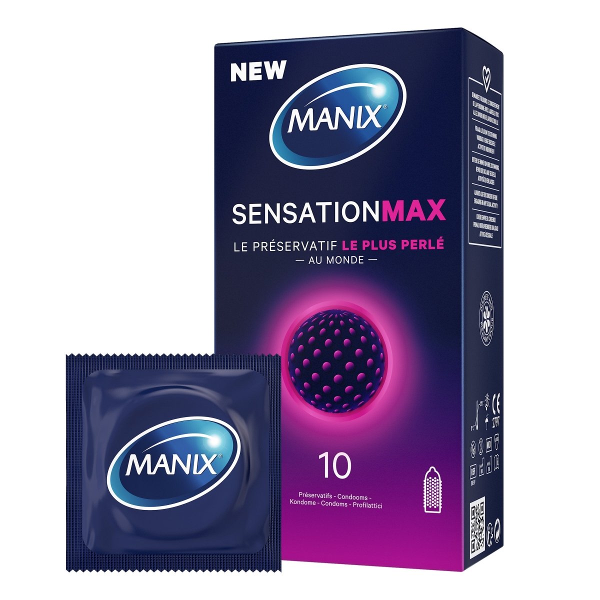 Pack Manix Sensation Boost - ManixShop - Pack Préservatifs + Compléments