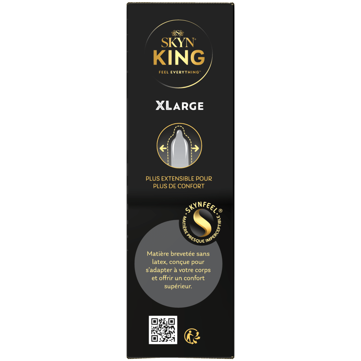 SKYN KING XLarge - Grande Taille - ManixShop - Préservatif sans latex grande taille