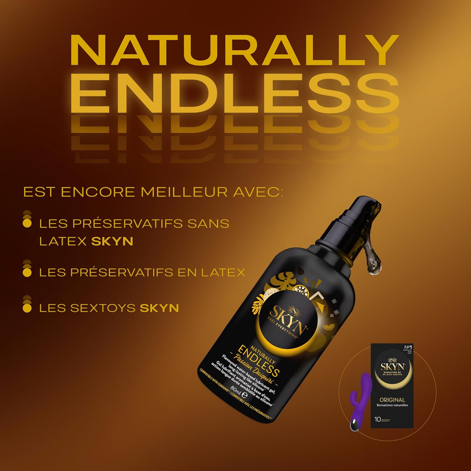 SKYN® Naturally Endless - Passion Daiquiri - manixshopfr - Lubrifiants à base d'eau
