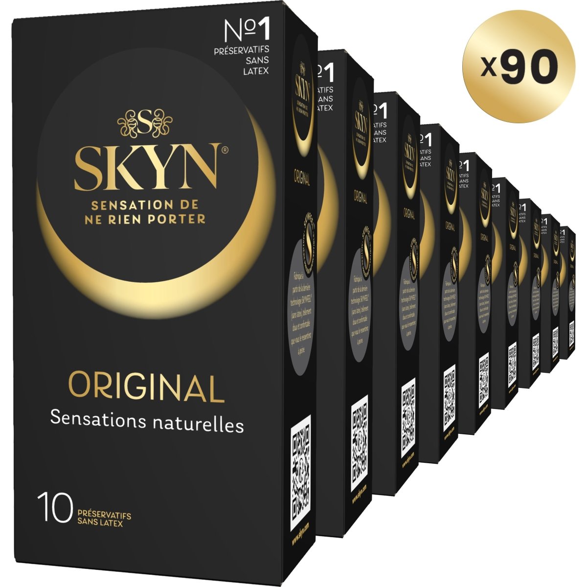 SKYN Original Pack 90 Sans Latex - ManixShop - Préservatif sans latex