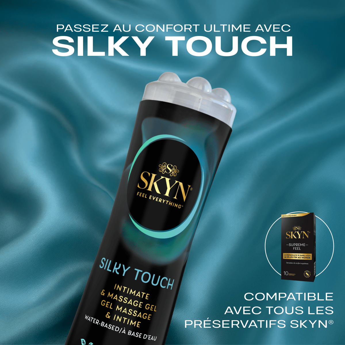 SKYN® Silky Touch 3 - in - 1 Massage - ManixShop - Gel Intime & Massage 2 en 1