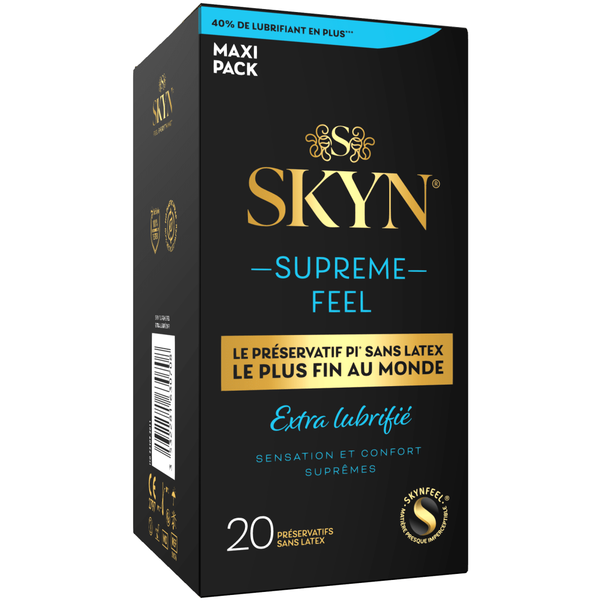 SKYN® Supreme Feel Extra Lubrifié - ManixShop - Préservatifs