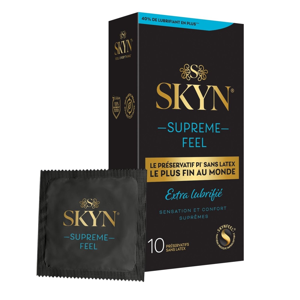 SKYN® Supreme Feel Extra Lubrifié - ManixShop - Préservatifs