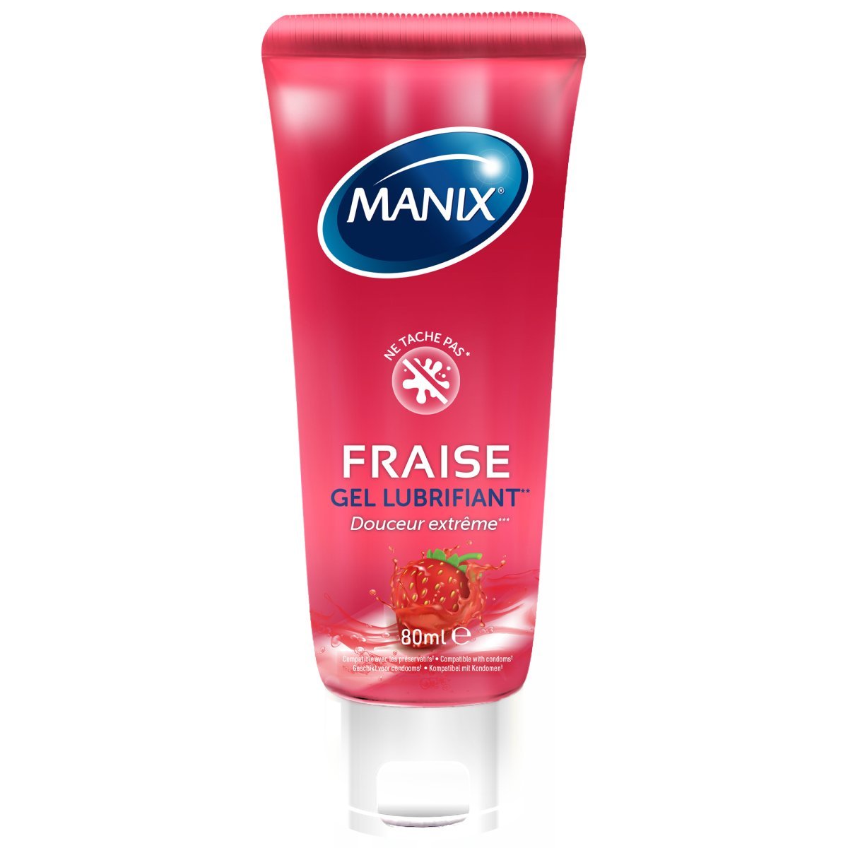 Manix Fraise - manixshopfr - Lubrifiants