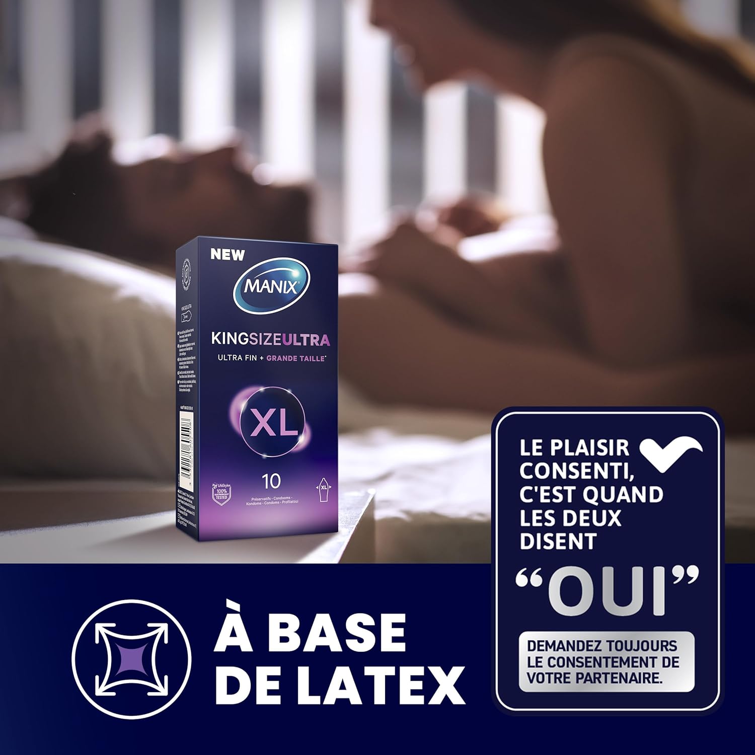 Manix King Size Ultra - manixshopfr - Préservatifs