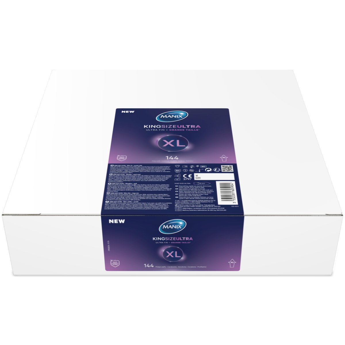 Manix King Size Ultra - manixshopfr - Préservatifs