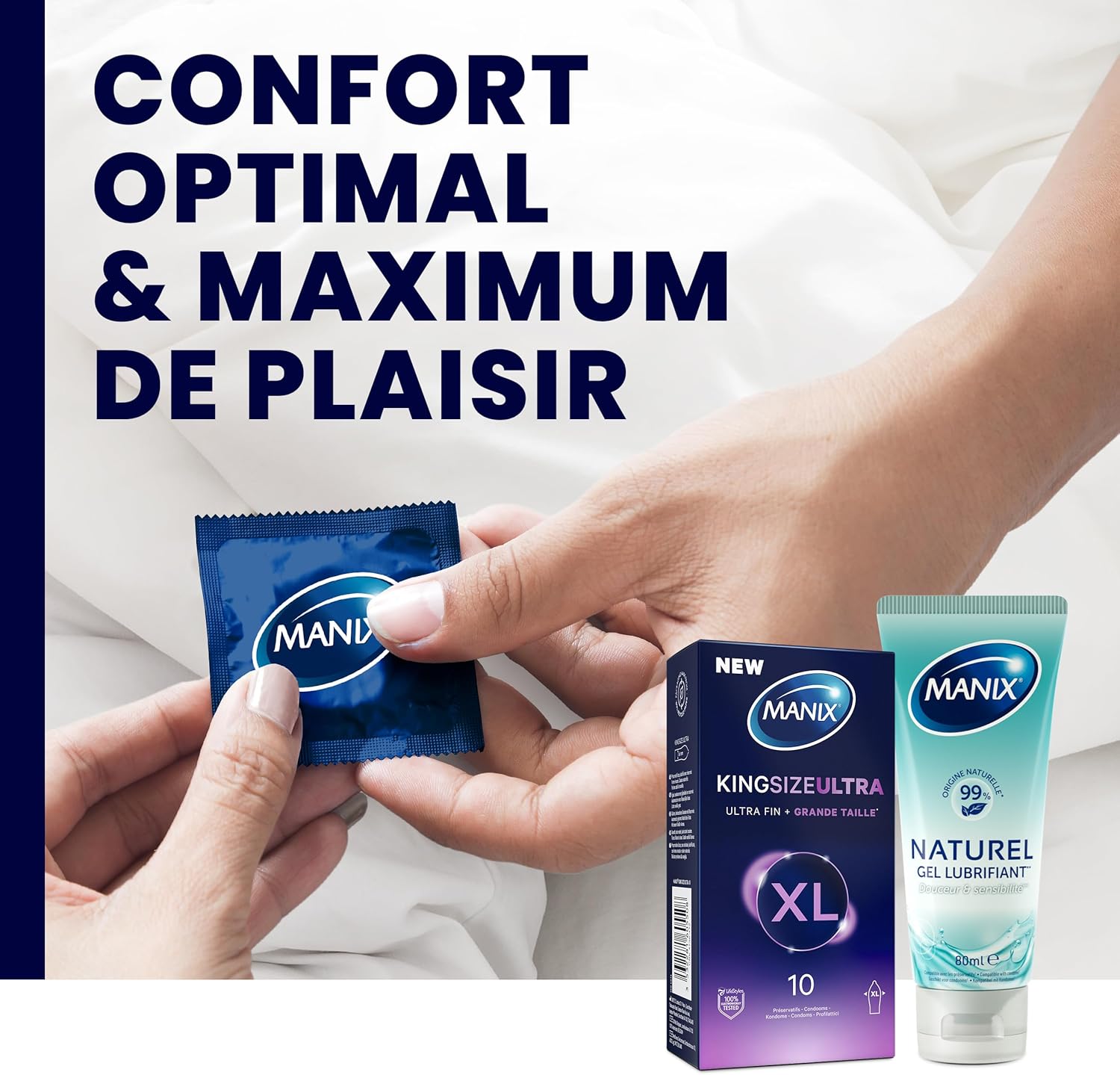 Manix King Size Ultra - manixshopfr - Préservatifs