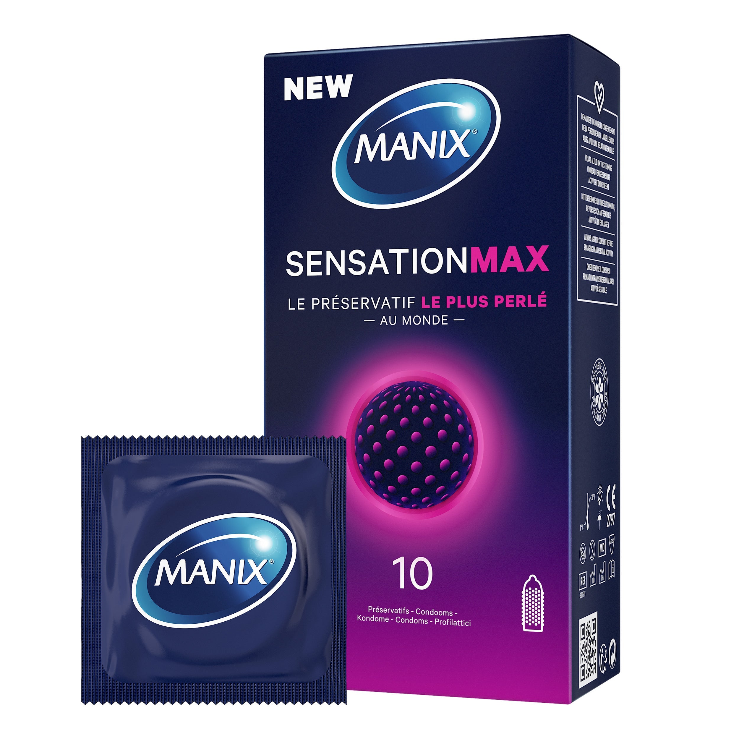 Manix Sensation Max - manixshopfr - Préservatifs