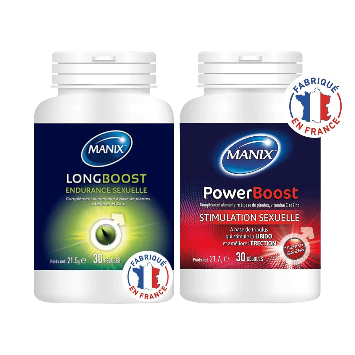 Pack Manix Boost Vitalité & Endurance, 60 gélules - ManixShop - Compléments alimentaires