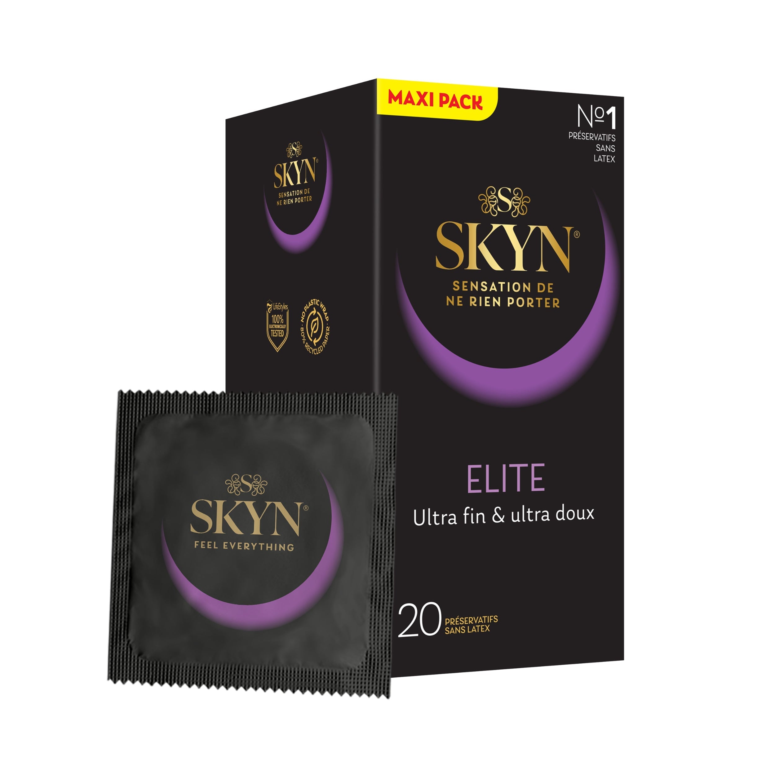 SKYN Elite préservatif sans latex et ultra-fin