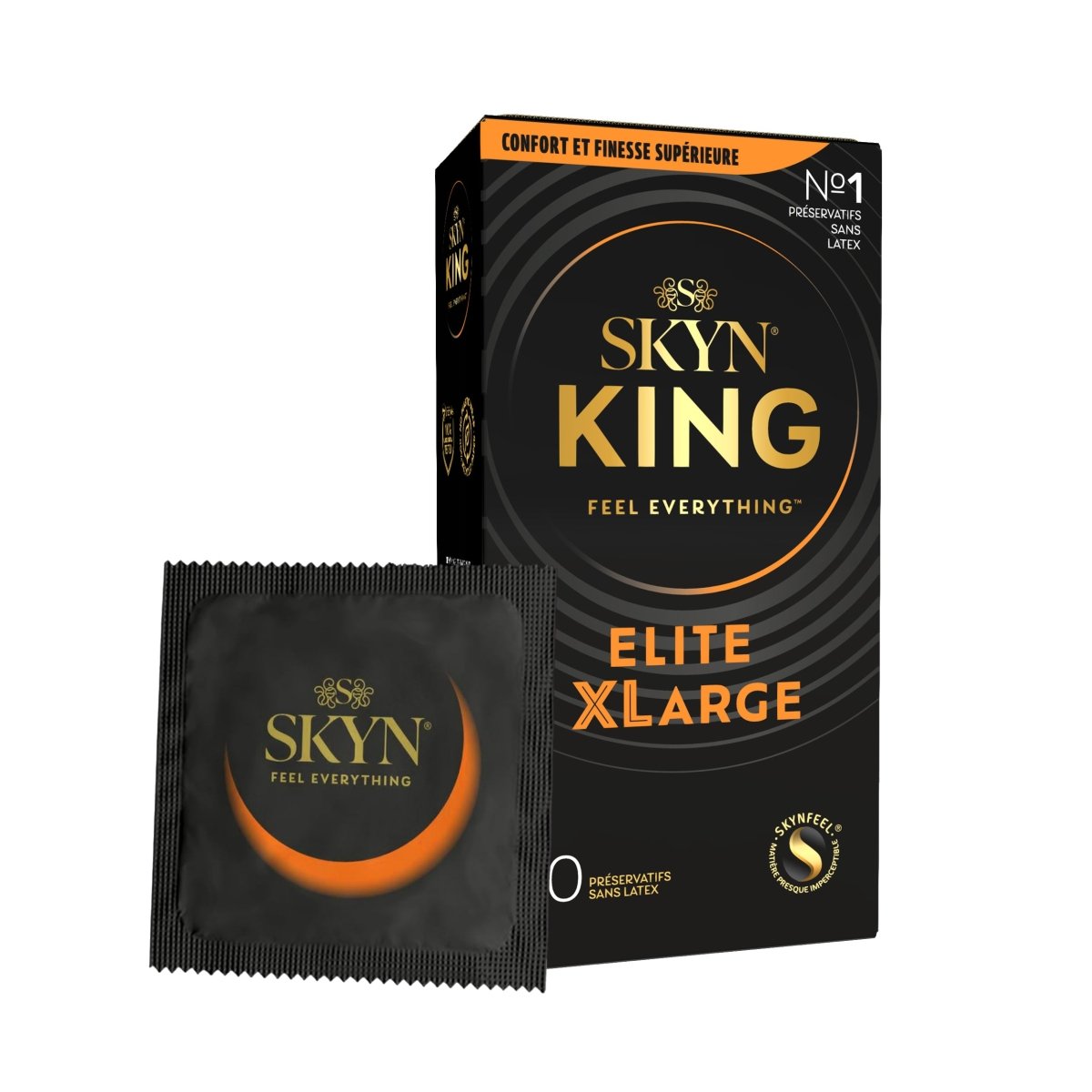 SKYN KING Elite XLarge - Grande Taille & Ultra Fin - ManixShop - Préservatifs