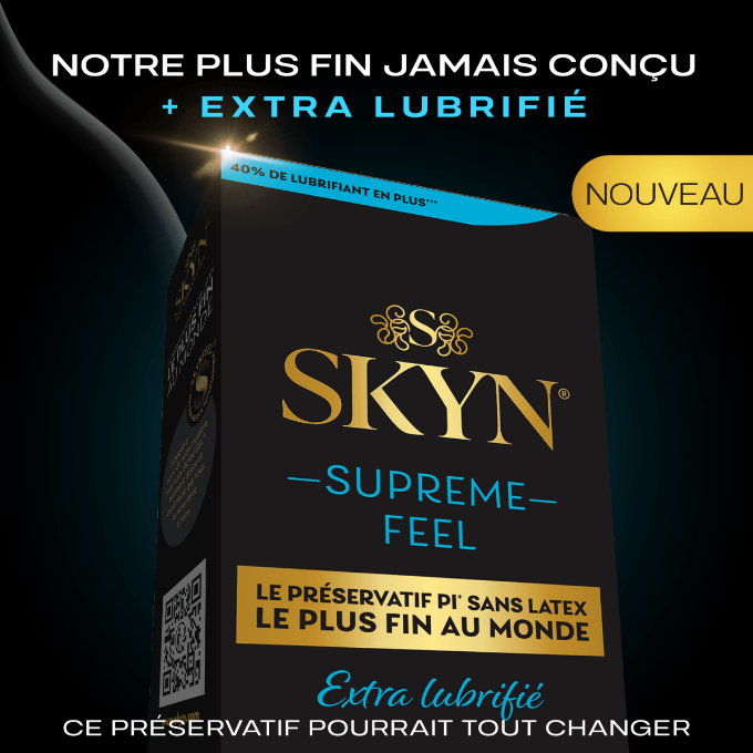 SKYN® Supreme Feel Extra Lubrifié - ManixShop - Préservatifs