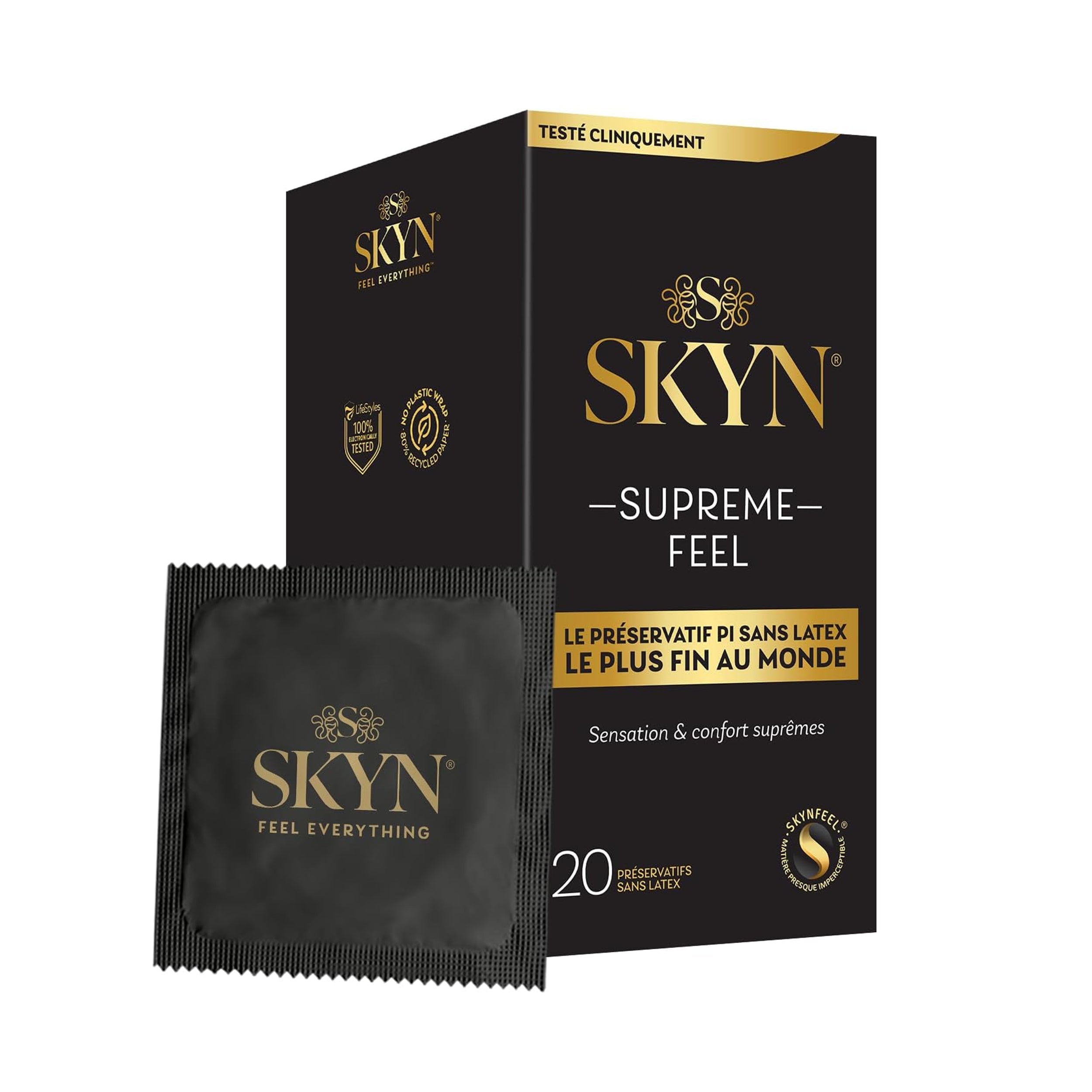 SKYN Supreme Feel - Condón ultrafino sin látex
